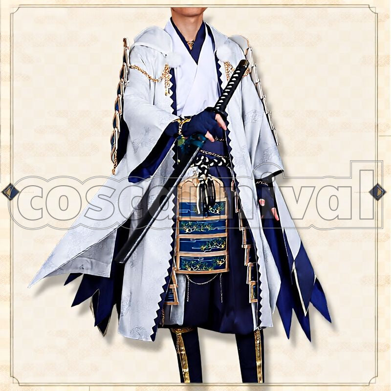 Tachi Tsurumaru Kuninaga Kiwame Cosplay cosplay costume from Touken Ranbu, front view 3