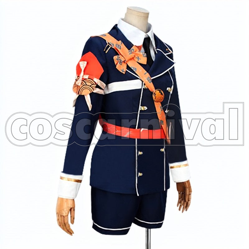 Warrior Hakata Toushirou cosplay costume from Touken Ranbu Tantou, side view