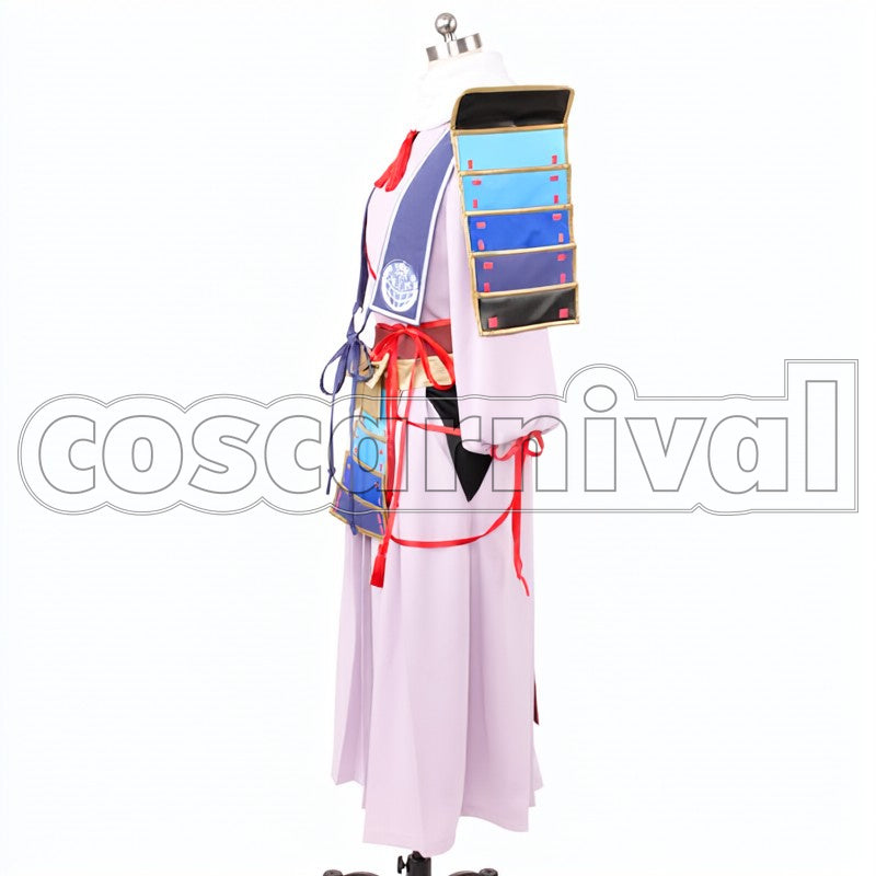 Warrior Imanotsurugi cosplay costume from Touken Ranbu Tantou, side view 4
