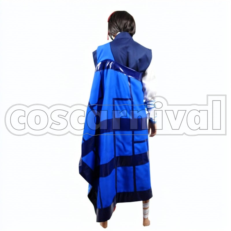 Warrior Sayo Samonji cosplay costume from Touken Ranbu Tantou, back view