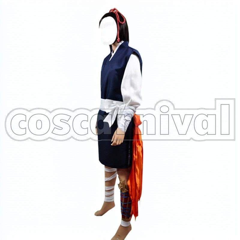 Warrior Sayo Samonji cosplay costume from Touken Ranbu Tantou, side view 2