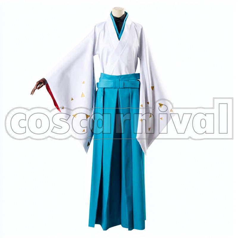 Tomoe Gata Naginata cosplay costume from Touken Ranbu, front view