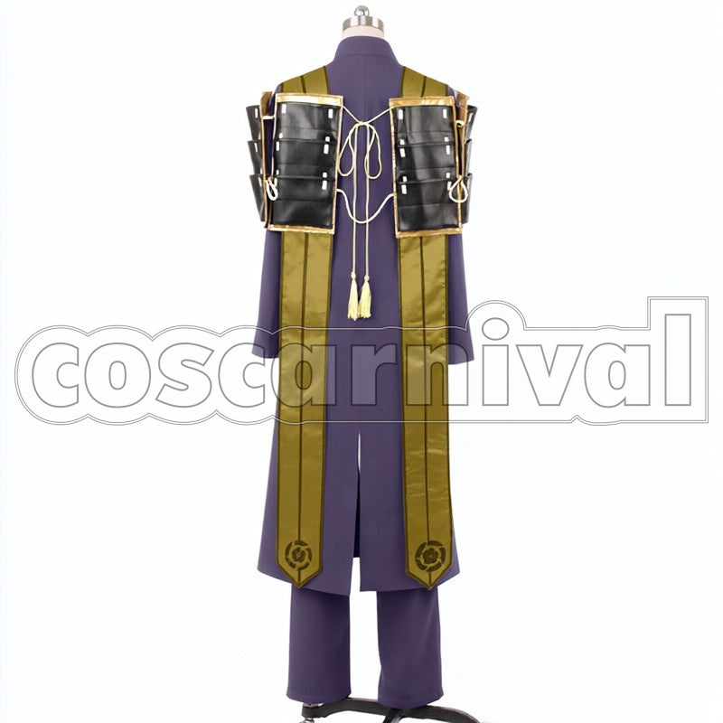 Warrior Heshikiri Hasebe cosplay costume from Touken Ranbu Uchigatana, back view