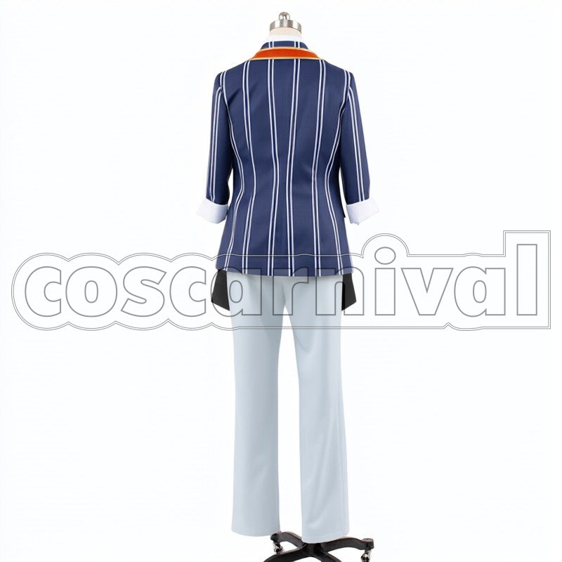 Warrior Yamanbagiri Kunihiro cosplay costume from Touken Ranbu Uchigatana, back view 2