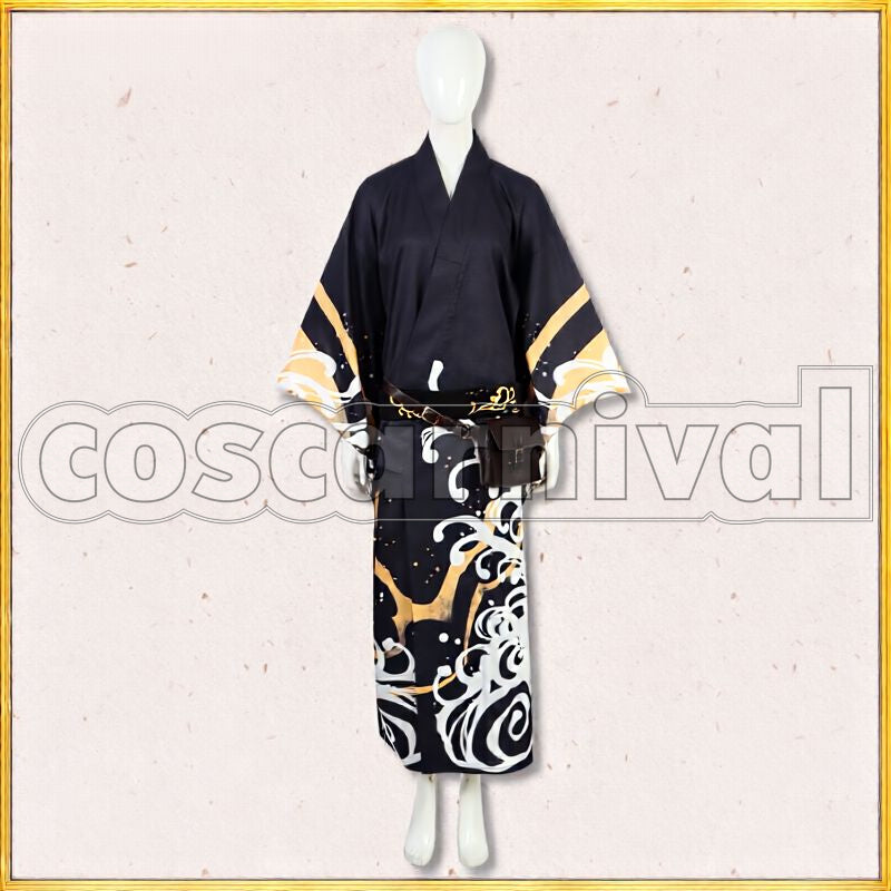 Uchigatana Mutsunokami Yoshiyuki Light Version Cosplay cosplay costume from Touken Ranbu, front view 2