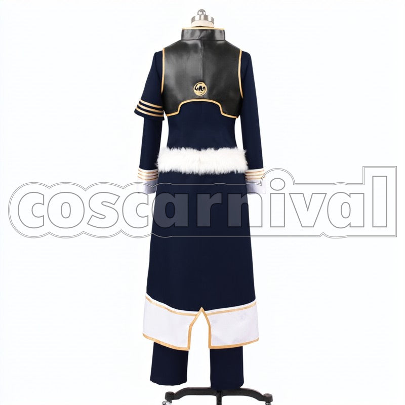 Warrior Nakigitsune cosplay costume from Touken Ranbu Uchigatana, back view