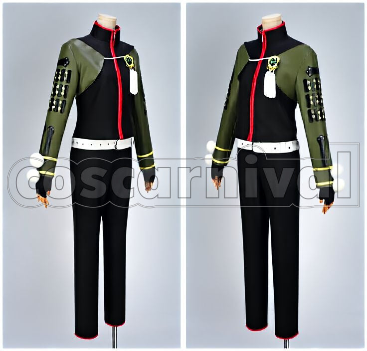 Uguisumaru Cosplay cosplay costume from Touken Ranbu, front view 2