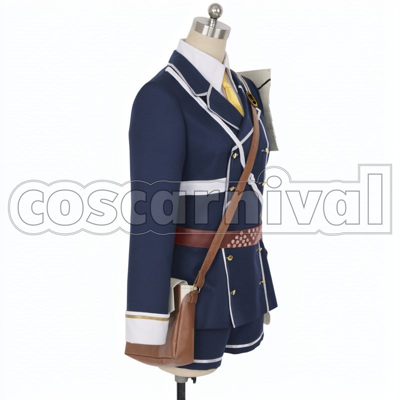 Warrior Tantou Houchou Toushirou cosplay costume from Touken Ranbu Wakizashi, side view