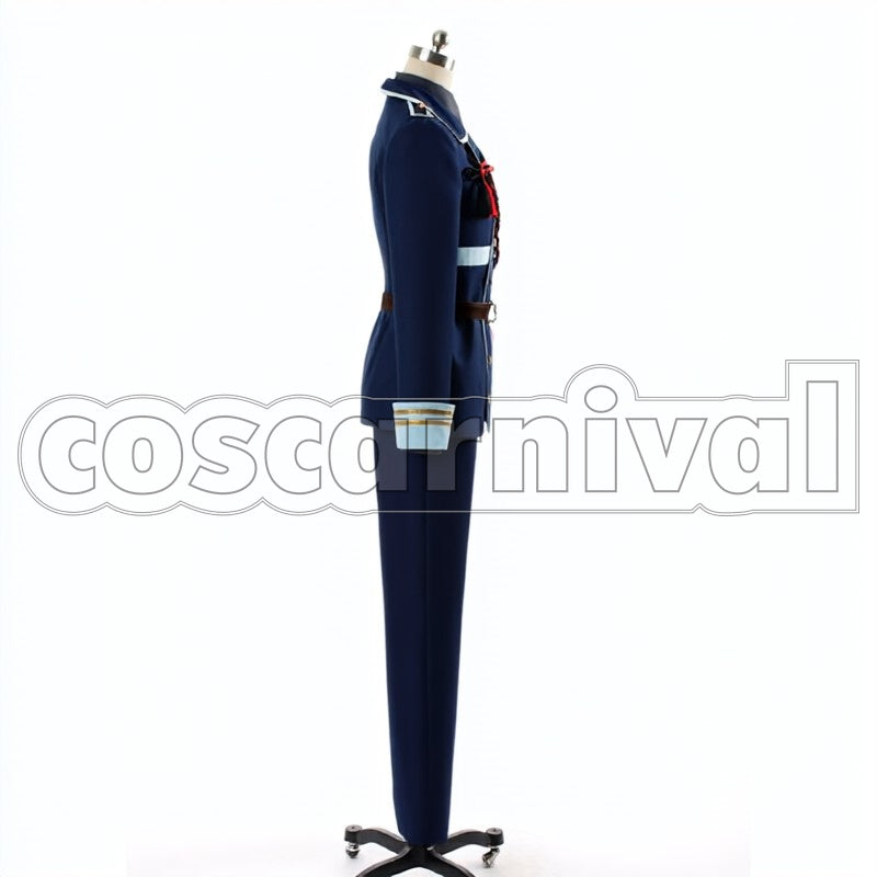Warrior Namazuo Toushirou cosplay costume from Touken Ranbu Wakizashi, side view 2