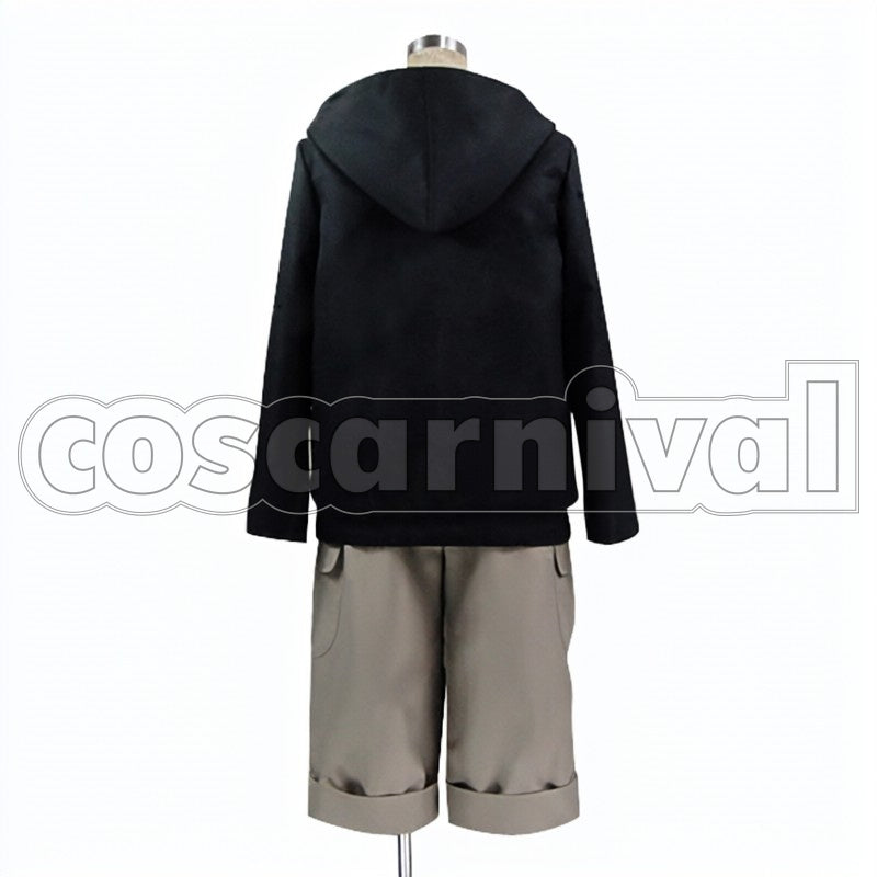 Yoshio Kobayashi cosplay costume from Trickster, back view