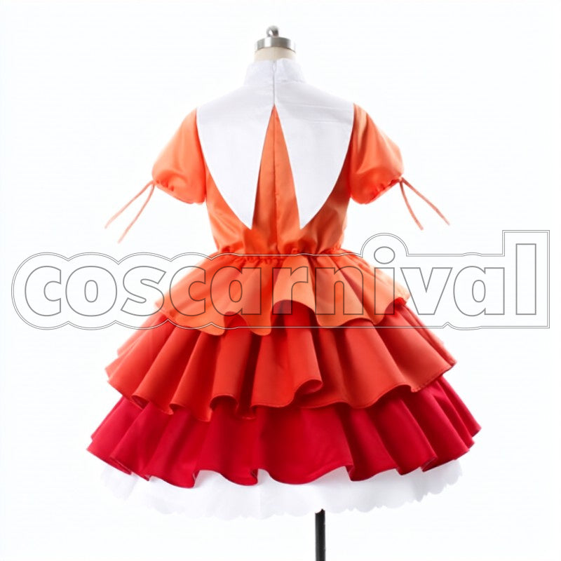 Yotsugi Ononoki cosplay costume from Tsukimonogatari, back view