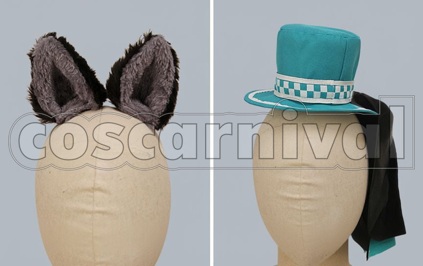 Minaduki Rui Byakuya no Circus Post-Awakening Cosplay cosplay costume from Tsukino Paradise, accessory set view