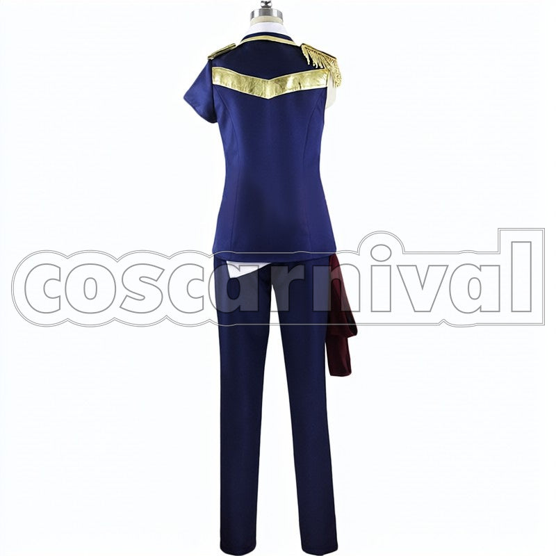 Arata Uzuki cosplay costume from Tsukiuta. Anime Version, back view