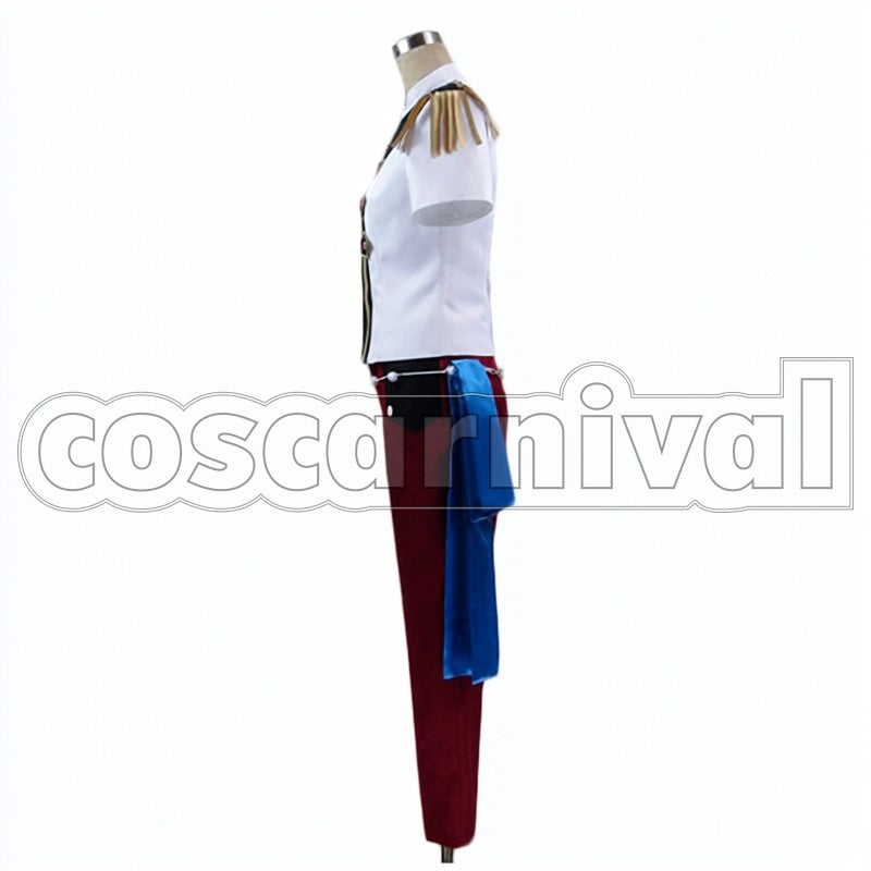 Yoru Nagatsuki cosplay costume from Tsukiuta. Anime Version, side view