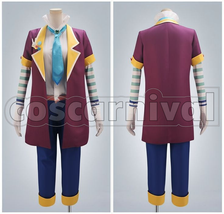 Datte Mada Mada Avant Title Shiwasu Kakeru Cosplay cosplay costume from Tsukiuta., front view 2