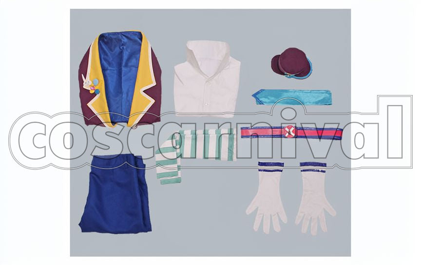Datte Mada Mada Avant Title Shiwasu Kakeru Cosplay cosplay costume from Tsukiuta., set view