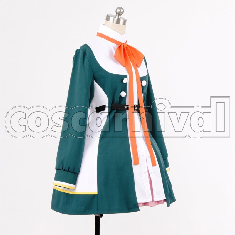Ai Kisaragi School Style cosplay costume from Tsukiuta. Fluna February, side view