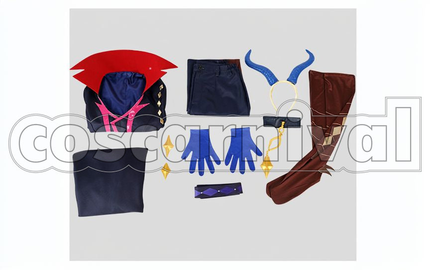 ORIGIN Mazoku (Demonic Class) Six Gravity Yayoi Haru Cosplay cosplay costume from Tsukiuta., set view