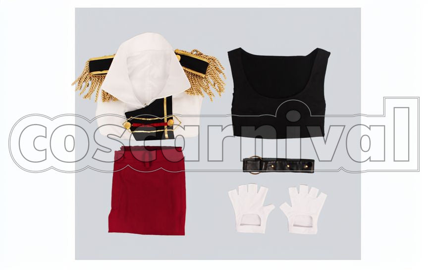 The Animation Kannaduki Iku Stage Outfit Cosplay cosplay costume from Tsukiuta., set view