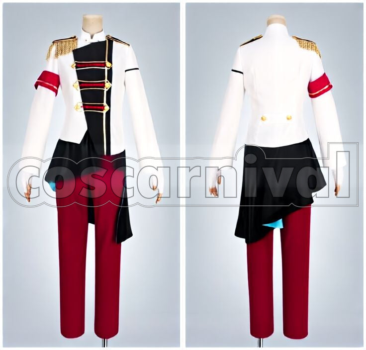 The Animation Minaduki Rui Stage Outfit Cosplay cosplay costume from Tsukiuta., detail-1