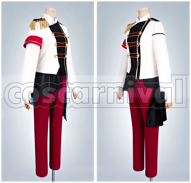The Animation Minaduki Rui Stage Outfit Cosplay cosplay costume from Tsukiuta., front view 2