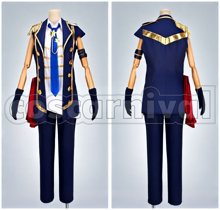 The Animation Uduki Arata Stage Outfit Revised Version Cosplay cosplay costume from Tsukiuta., detail-1