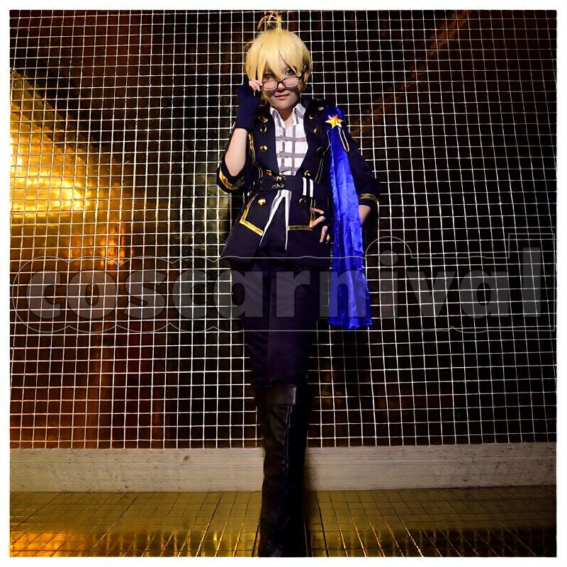 The Animation Yayoi Haru Stage Outfit Cosplay cosplay costume from Tsukiuta., detail-1