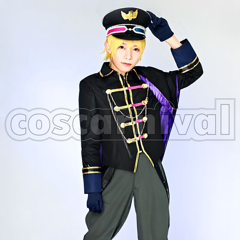 TSUKINO EMPIRE UNLEASH YOUR MIND. Shiwasu Kakeru Cosplay cosplay costume from Tsukiuta., front view 1