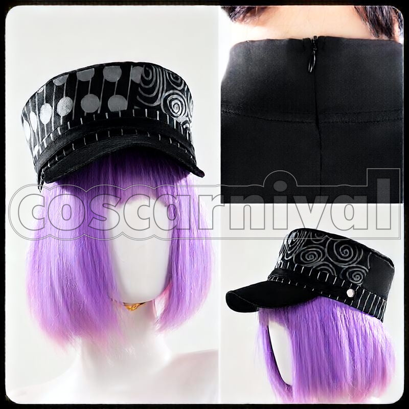 Diamond Lost in the Book with Tim Burton's The Nightmare Before Christmas First Christmas Cosplay cosplay costume from Disney Twisted-Wonderland Cater, accessory view 2