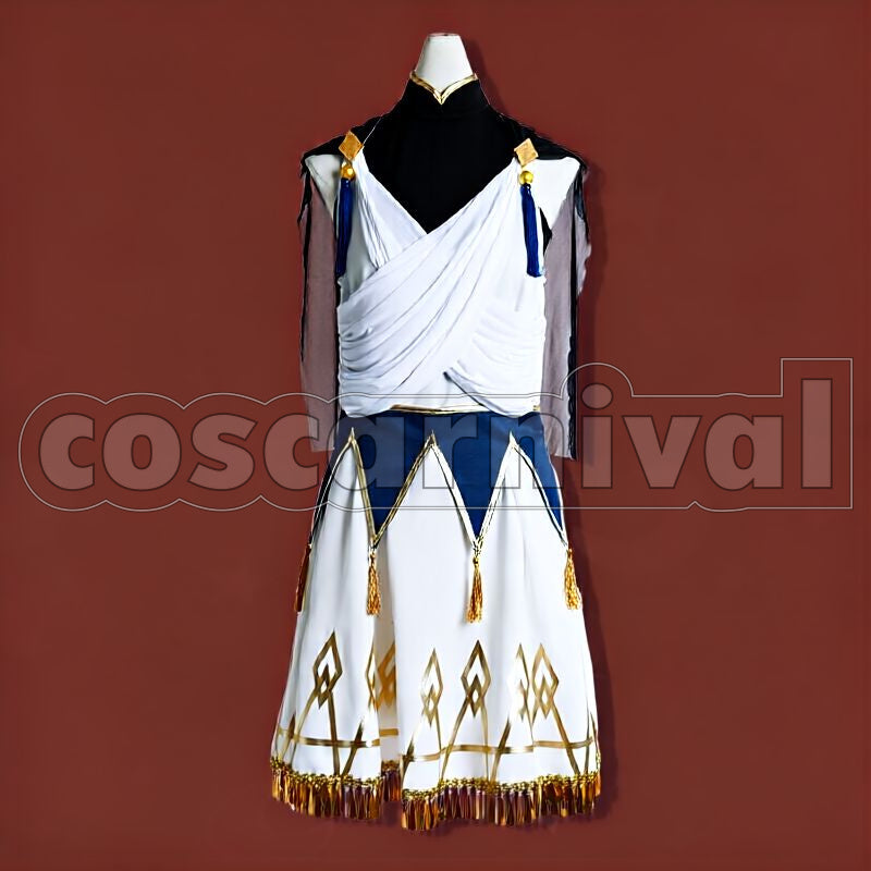 Spade, Trey Clover, Idia Shroud Wish Upon a Star / Starsending Robes Cosplay cosplay costume from Disney Twisted-Wonderland Deuce, front view 4
