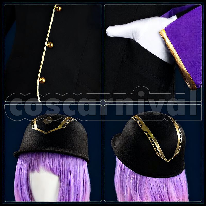 Riddle Rosehearts Equestrian Club Club Wear Cosplay cosplay costume from Disney Twisted-Wonderland Silver, accessory view