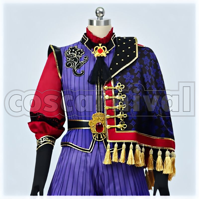 Felmier Glorious Masquerade: Let the Bell of Solace Ring Cosplay cosplay costume from Disney Twisted-Wonderland Epel, front view 1