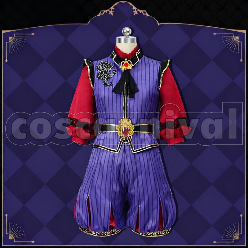 Felmier Glorious Masquerade: Let the Bell of Solace Ring Cosplay cosplay costume from Disney Twisted-Wonderland Epel, front view 4