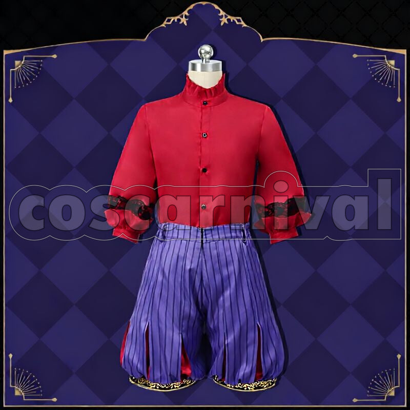 Felmier Glorious Masquerade: Let the Bell of Solace Ring Cosplay cosplay costume from Disney Twisted-Wonderland Epel, front view 5