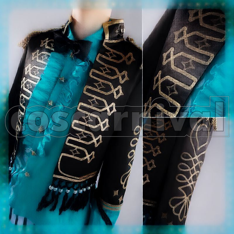 Leech Playful Land's Miraculous Marionettes Cosplay cosplay costume from Disney Twisted-Wonderland Floyd, detail-1