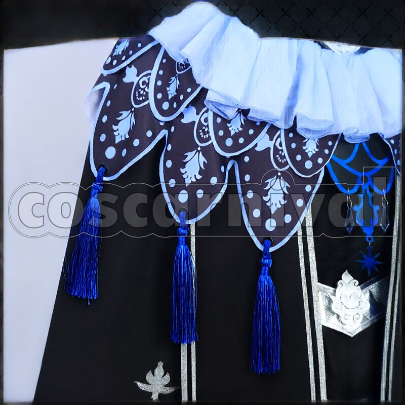 Shroud Glorious Masquerade: Let the Bell of Solace Ring Cosplay cosplay costume from Disney Twisted-Wonderland Idia, detail-4