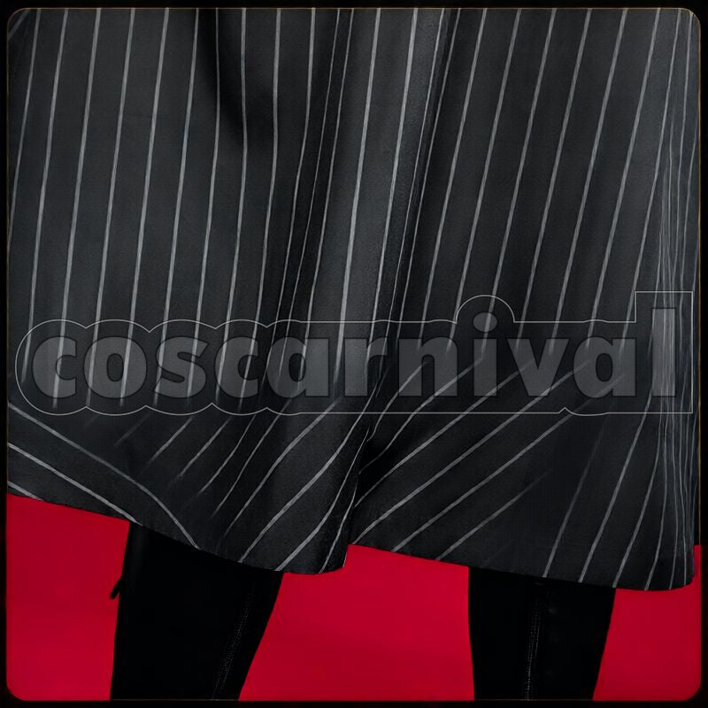Viper Lost in the Book with Tim Burton's The Nightmare Before Christmas Halloween Cosplay cosplay costume from Disney Twisted-Wonderland Jamil, detail-6