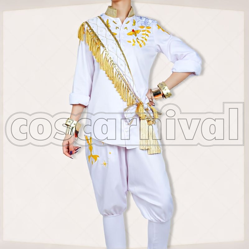 Al-Asim Fairy Gala: Operation Steal the Show Embroidered Version Cosplay cosplay costume from Disney Twisted-Wonderland Kalim, front view 4