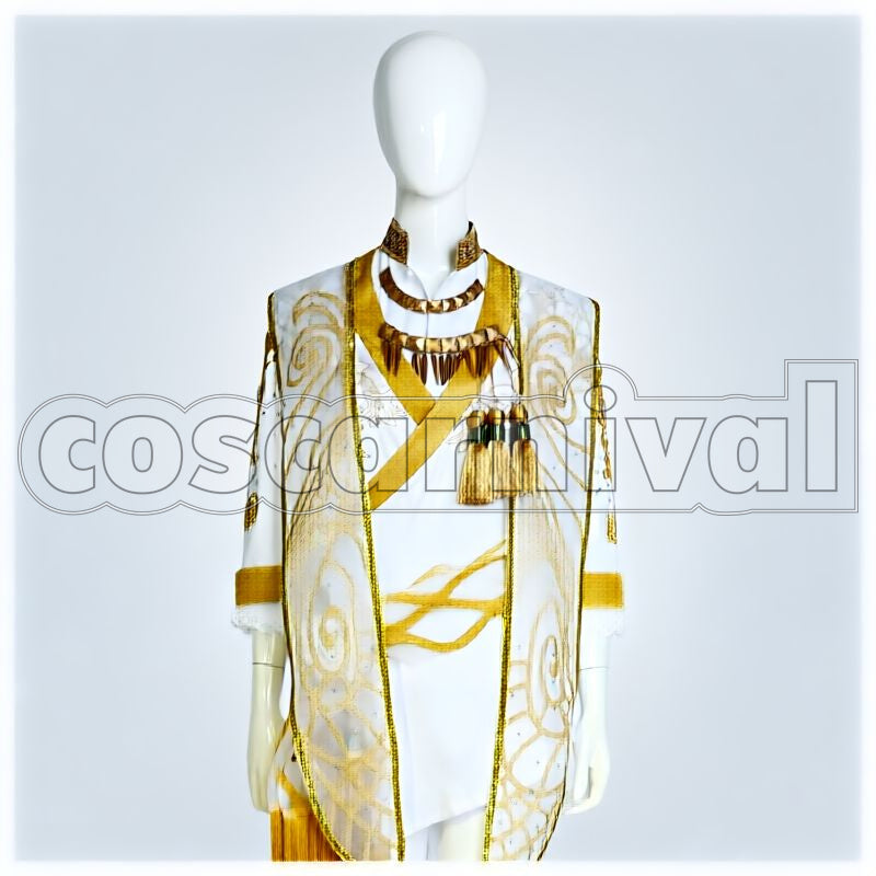 Kingscholar Fairy Gala: Operation Steal the Show Cosplay cosplay costume from Disney Twisted-Wonderland Leona, front view 1
