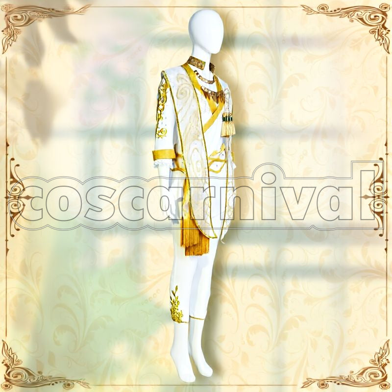 Kingscholar Fairy Gala: Operation Steal the Show Cosplay cosplay costume from Disney Twisted-Wonderland Leona, front view 3