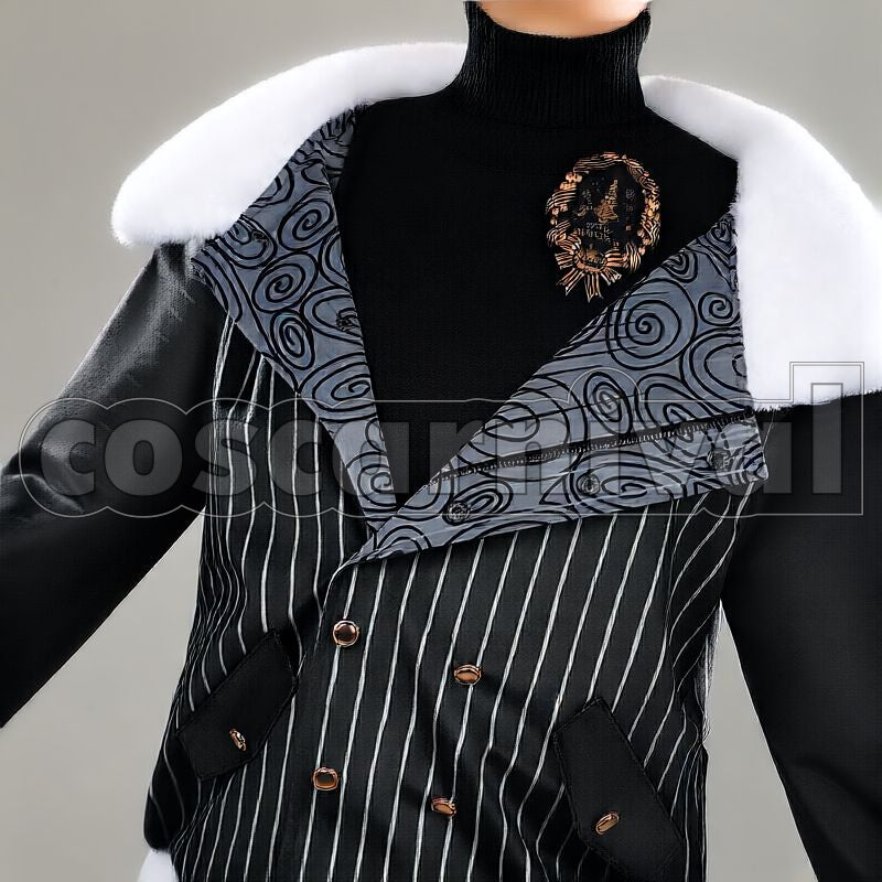 Vanrouge Lost in the Book with Tim Burton's The Nightmare Before Christmas First Christmas Cosplay cosplay costume from Disney Twisted-Wonderland Lilia, detail-1
