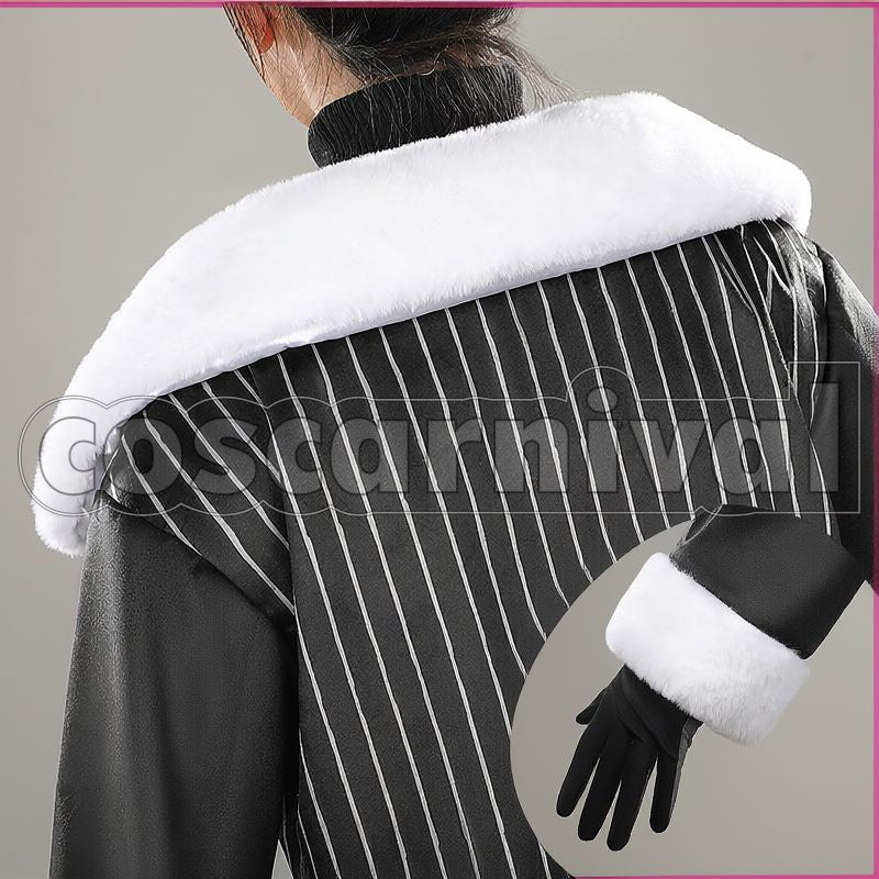 Vanrouge Lost in the Book with Tim Burton's The Nightmare Before Christmas First Christmas Cosplay cosplay costume from Disney Twisted-Wonderland Lilia, detail-3