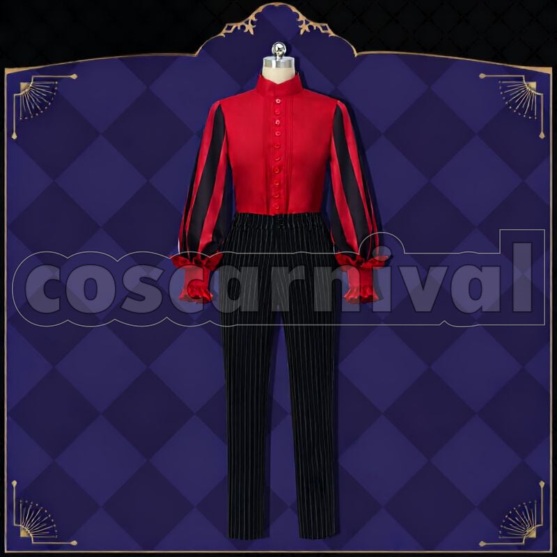 Rosehearts Glorious Masquerade: Let the Bell of Solace Ring Cosplay cosplay costume from Disney Twisted-Wonderland Riddle, front view 5