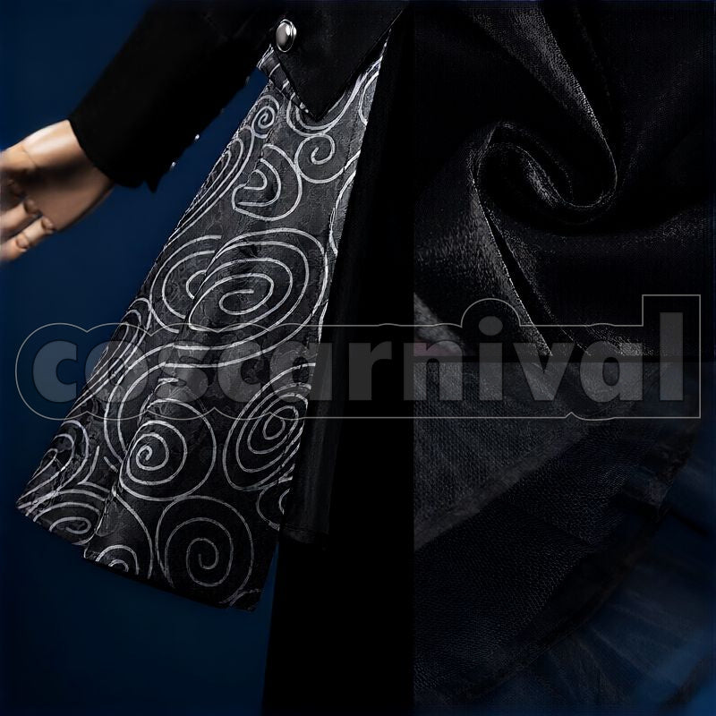Rosehearts Lost in the Book with Tim Burton's The Nightmare Before Christmas Halloween Cosplay cosplay costume from Disney Twisted-Wonderland Riddle, detail-9