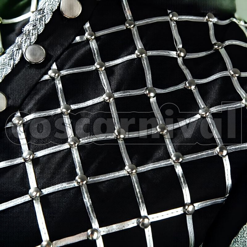 Zigvolt Glorious Masquerade: Let the Bell of Solace Ring Cosplay cosplay costume from Disney Twisted-Wonderland Sebek, detail-10