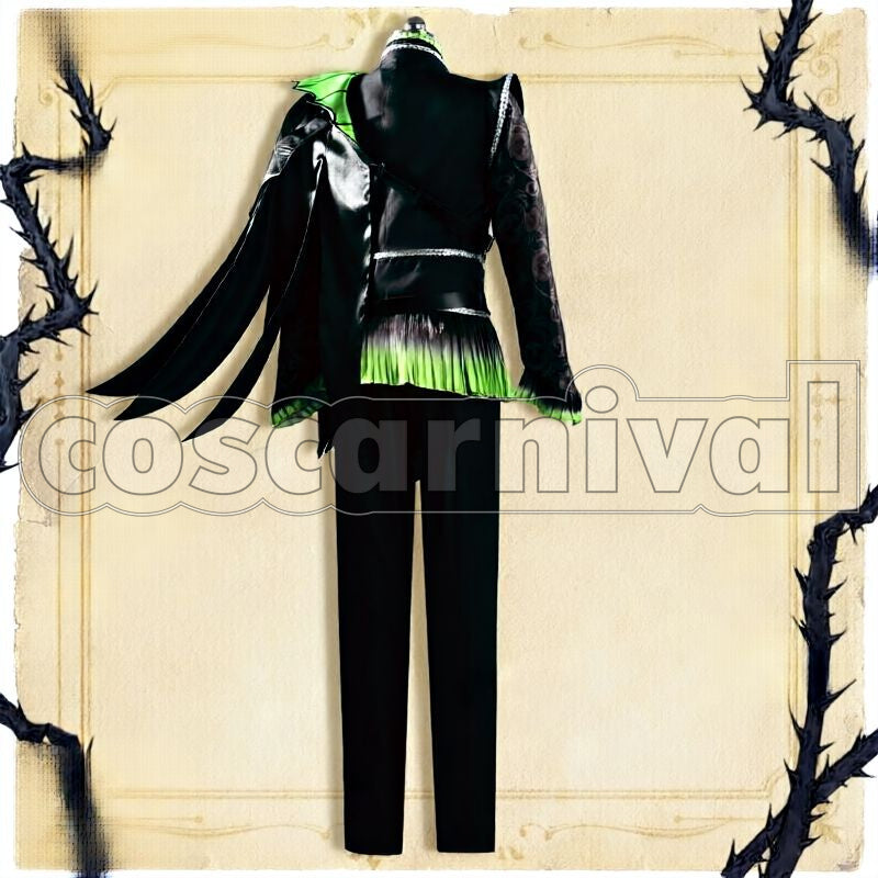 Glorious Masquerade: Let the Bell of Solace Ring Cosplay cosplay costume from Disney Twisted-Wonderland Silver, back view 1