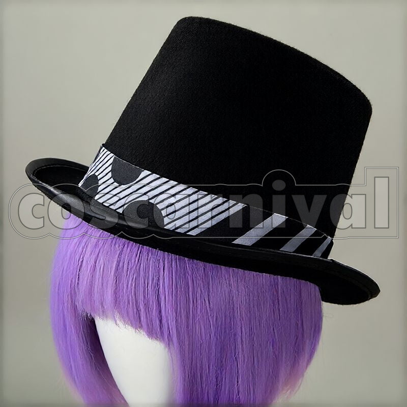 Clover Lost in the Book with Tim Burton's The Nightmare Before Christmas Halloween Cosplay cosplay costume from Disney Twisted-Wonderland Trey, accessory view 3
