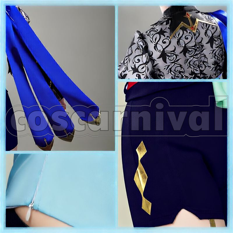 Admire Groove Tranquil Realm of Frozen Crystals Race Outfit Cosplay cosplay costume from Umamusume: Pretty Derby, detail-4