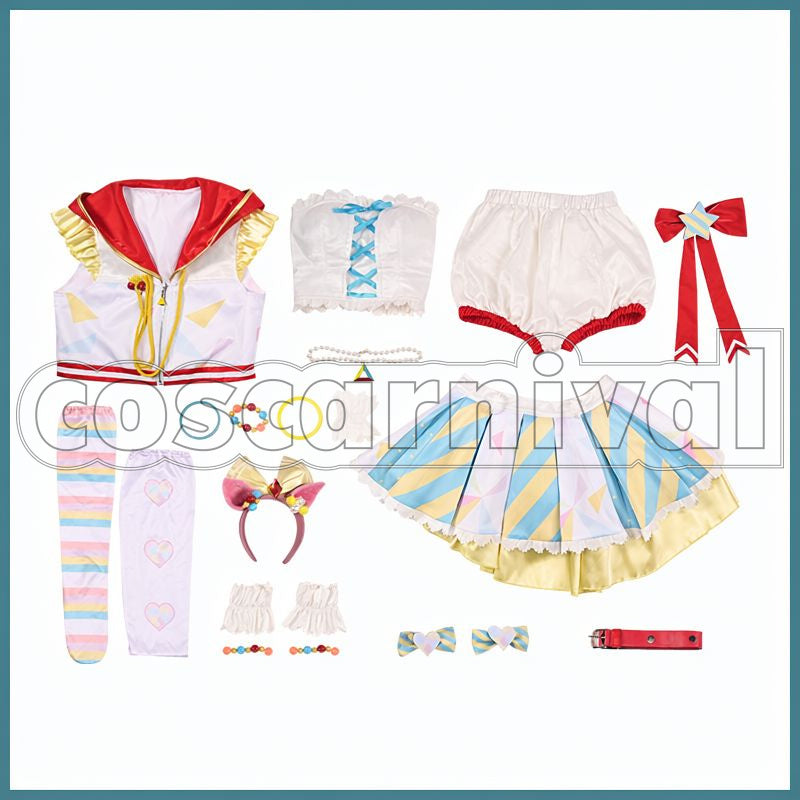 Agnes Digital Race Outfit Cosplay cosplay costume from Umamusume: Pretty Derby, set view