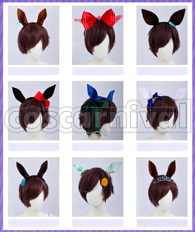 All Members Summer School Uniform Cosplay cosplay costume from Umamusume: Pretty Derby, accessory set view 1